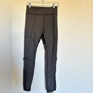 Lulu Leggings with side zipper